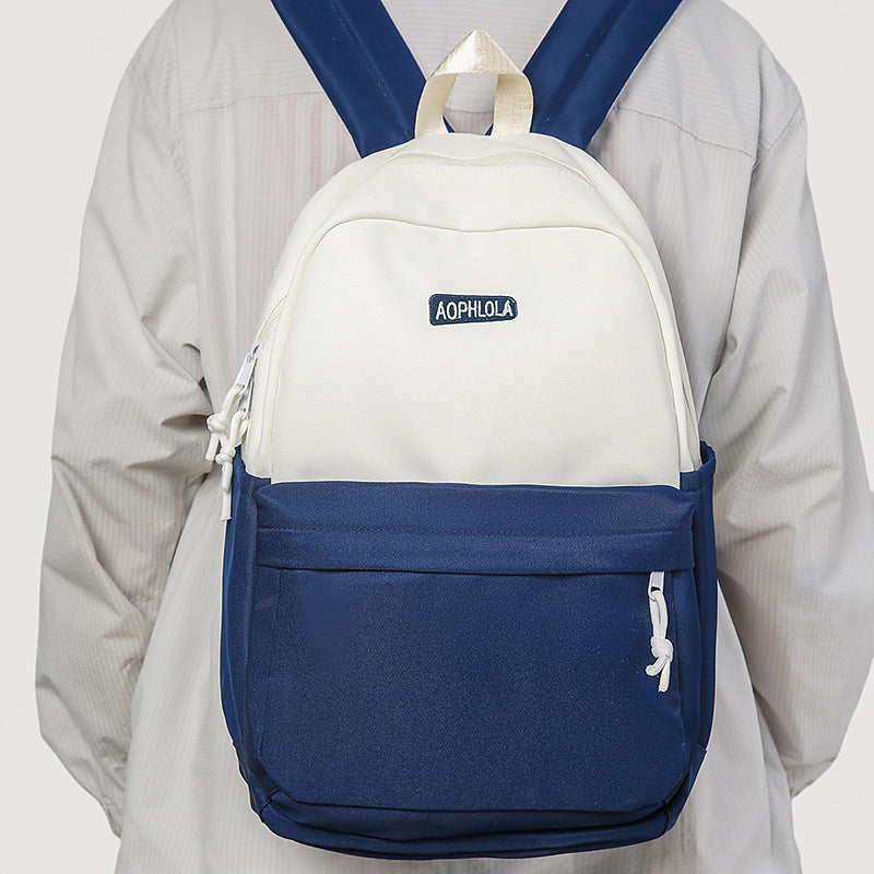 Versatile Casual Backpack with Cute Keychain Kalsten