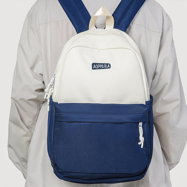 Versatile Casual Backpack with Cute Keychain Kalsten