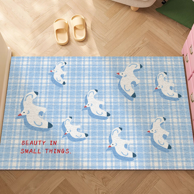 Cozy Fruit-Themed Doormat