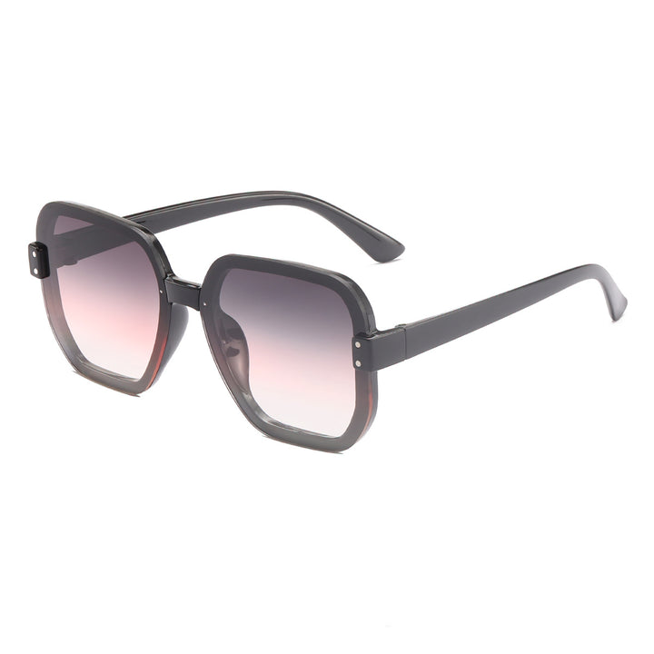 Ladies fashionable square sunglasses with gradient lenses Kalsten