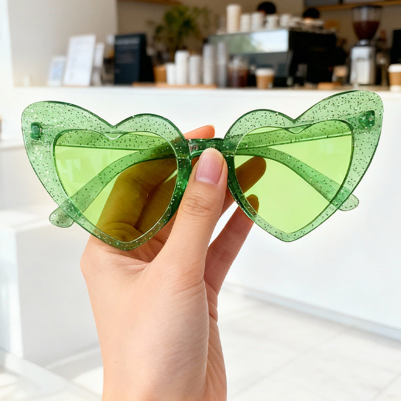 Vintage Heart-Frame Sunglasses Kalsten