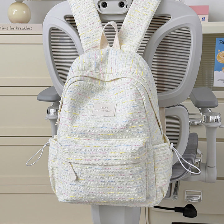 Trendy Textured Backpack Kalsten
