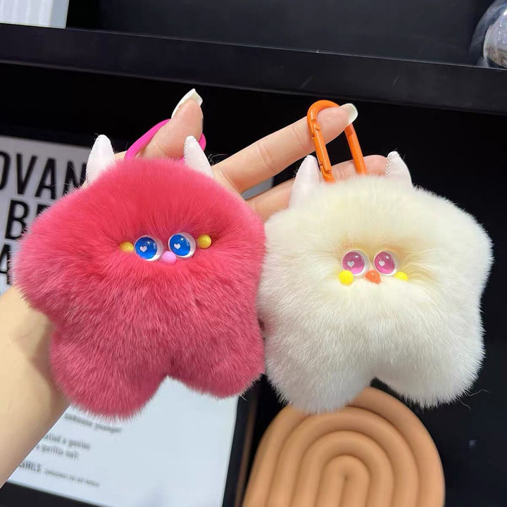 Cute Plush Fur Climbing Keychain Kalsten
