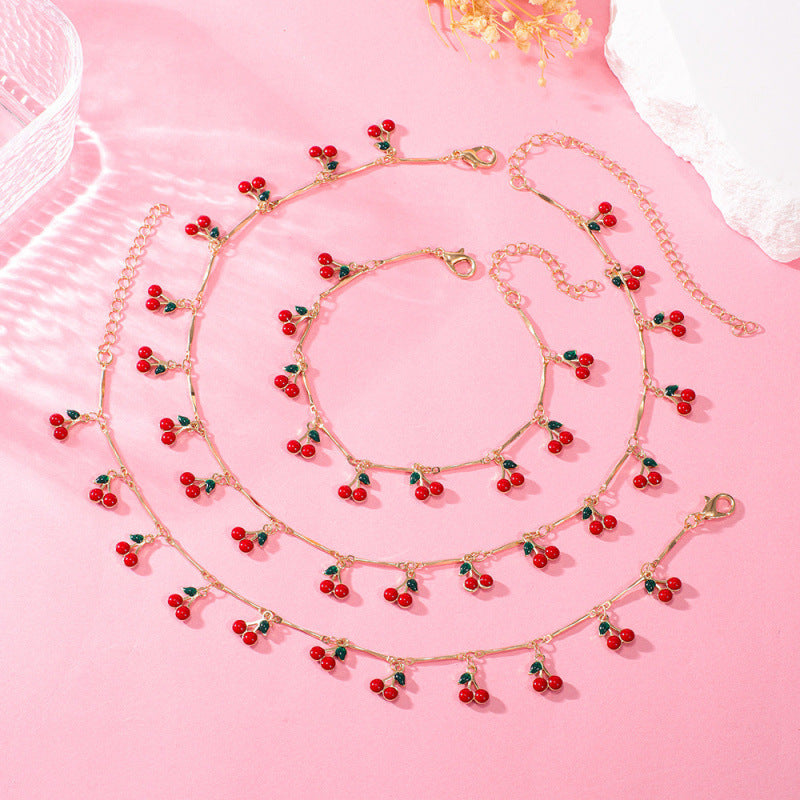 Cherry Blossom Charm Bracelet Kalsten