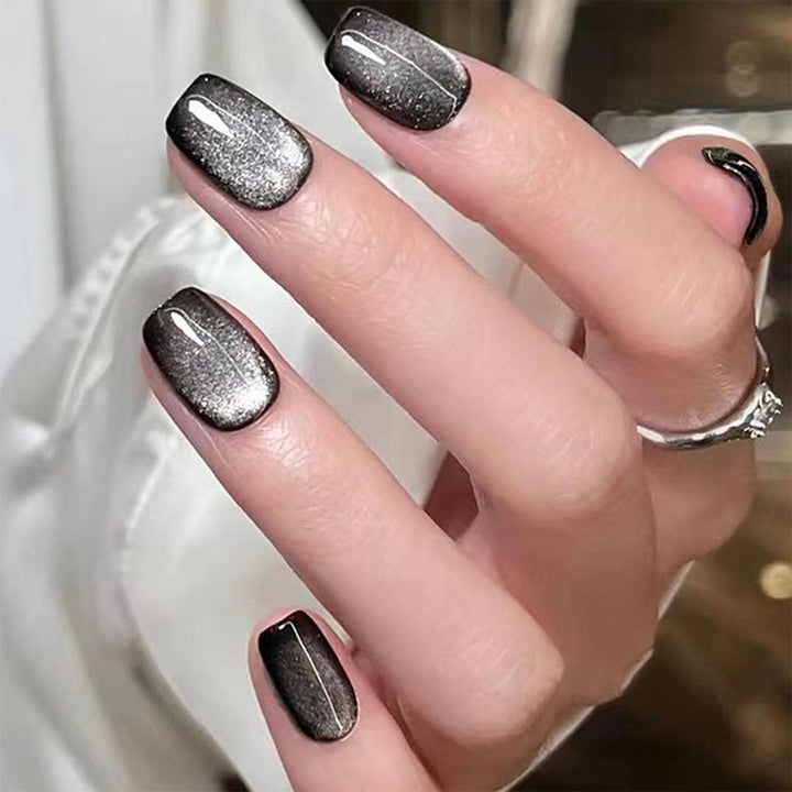 Classic Square-Shaped Press-On Nails