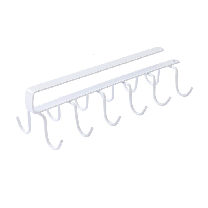 Wall-Mounted Multi-Purpose Hook Rack