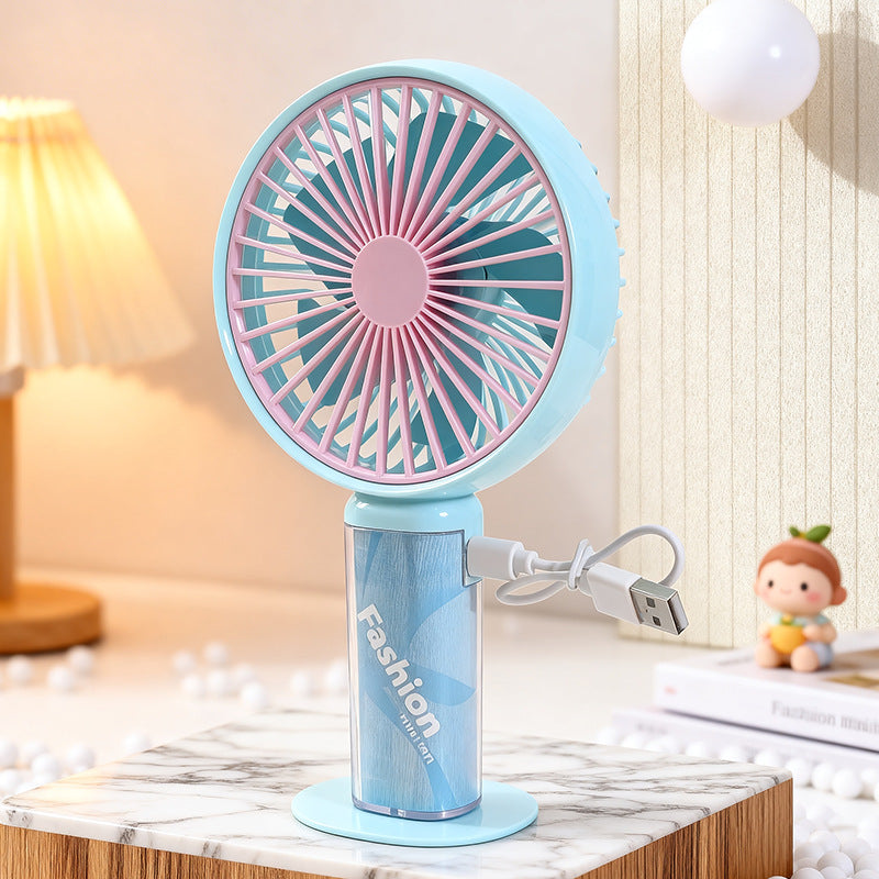 Women's Portable Battery-Powered Fan with Stylish Design Kalsten