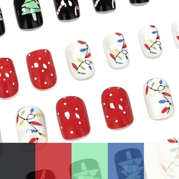 Festive Christmas Nail Art Enhancements Kalsten