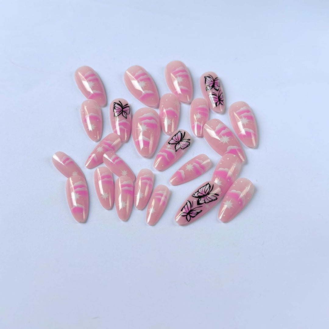 Artistic Butterfly Nail Art Kit  1790958181