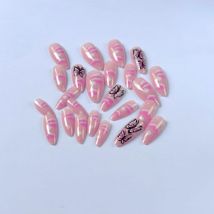 Artistic Butterfly Nail Art Kit  1790958181