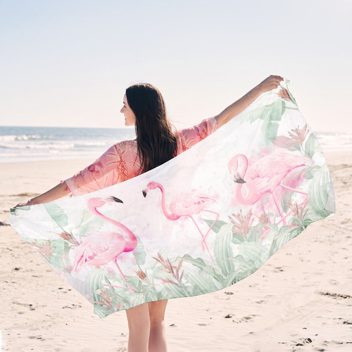 light beach towel with creative jellyfish design Kalsten