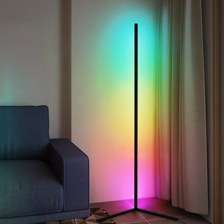 Modern LED Floor Lamp with Smart Color Changing Features