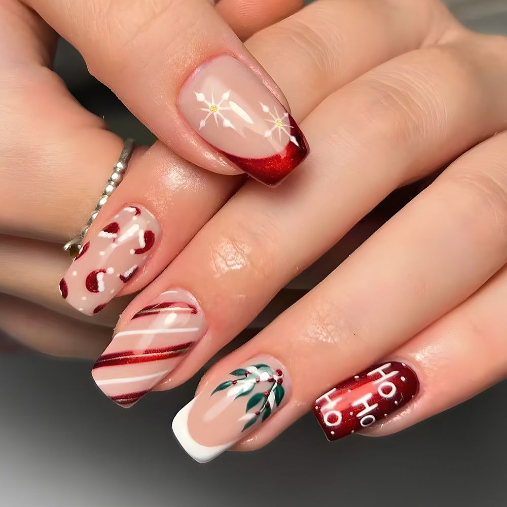 Festive Themed Articulated Nail Set Kalsten