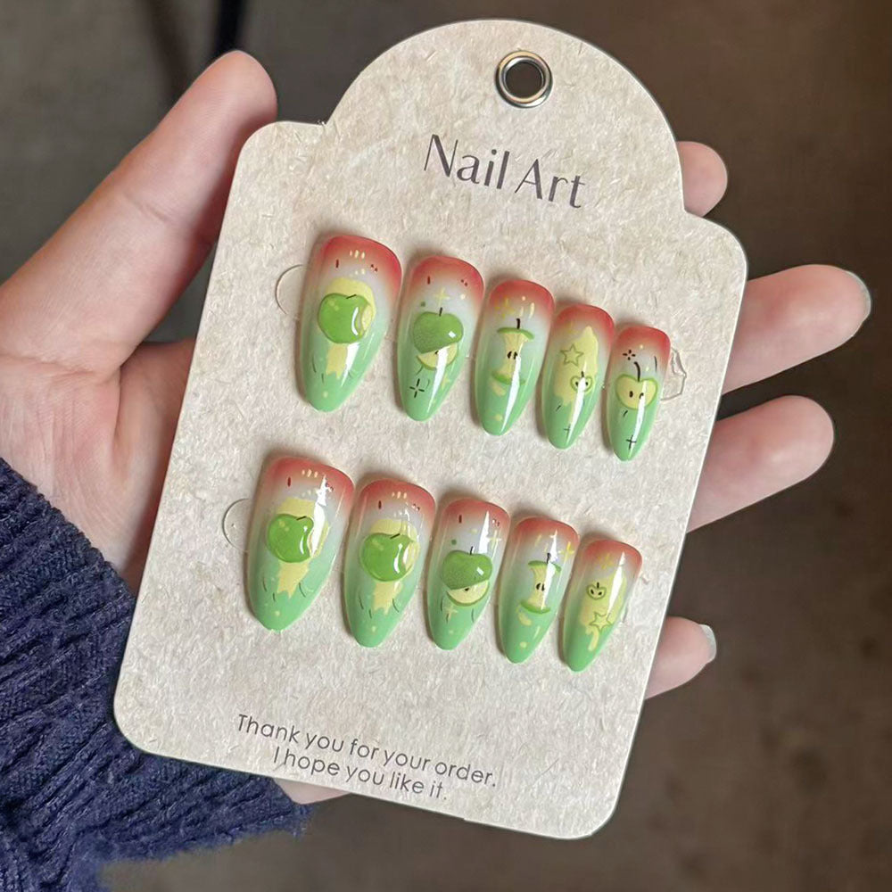 Whimsical Cute Character Press-On Nails Kalsten