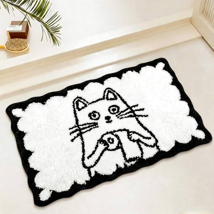 Soft Textured Bathroom Rug