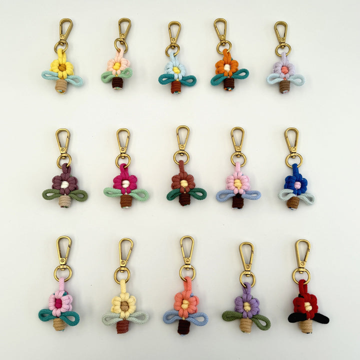 Decorative Floral Keychain Kalsten