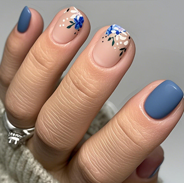 Floral-Themed Nail Art Enhancements Kalsten