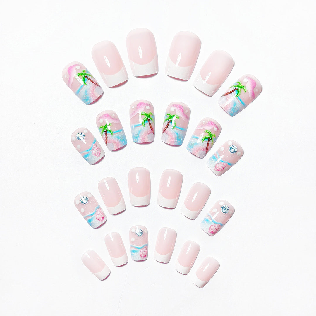 Nail Art In Maritime Sea Motif Kalsten