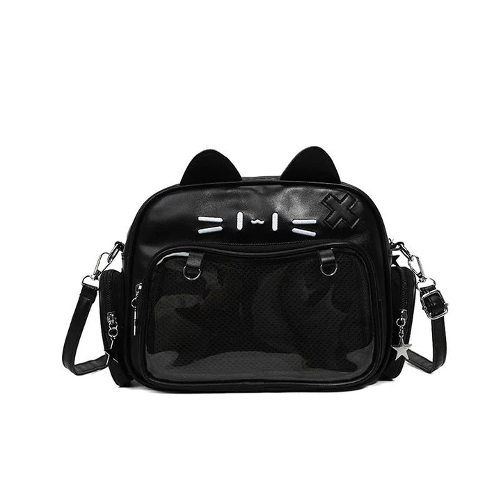 Cute Cat-Themed Crossbody Bag Kalsten