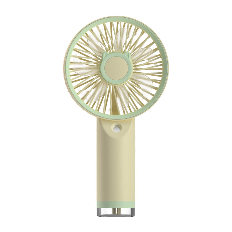 Ladies Portable Hand Fan with Cat Ears Kalsten