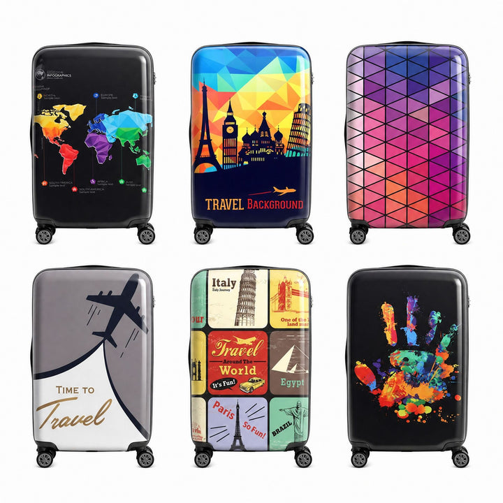 Camouflage Patterned Hard Shell Luggage Kalsten