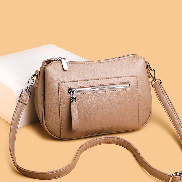 Casual Leather Crossbody Bag Kalsten