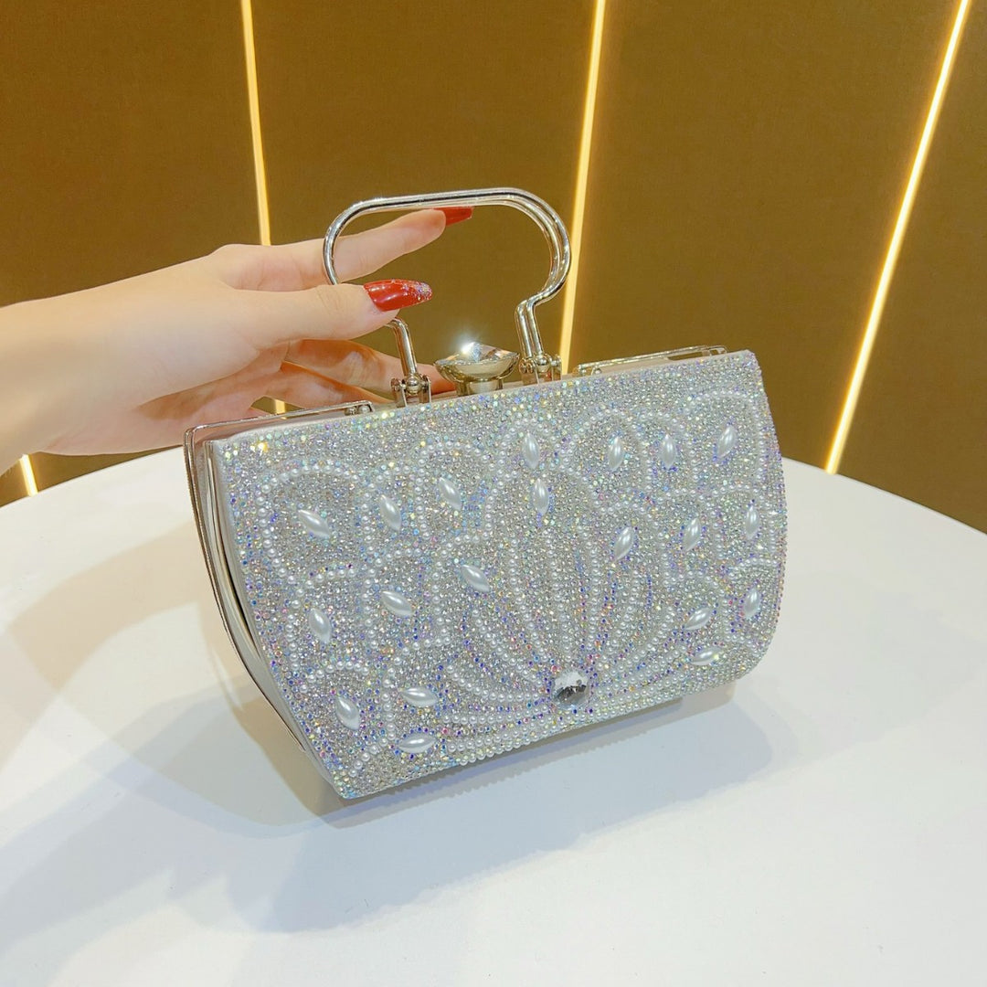 Elegant Bejeweled Evening Handbag