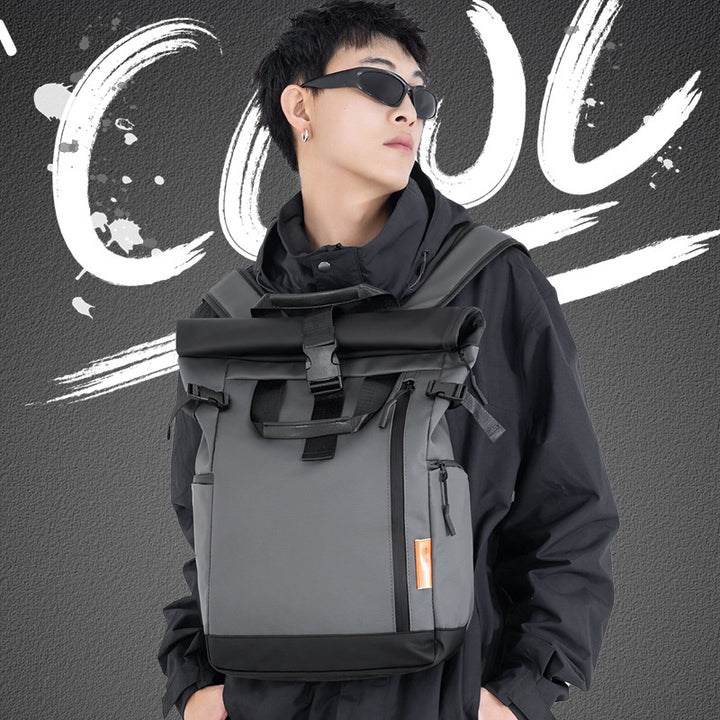 Roll-Top Waterproof Travel Backpack Kalsten