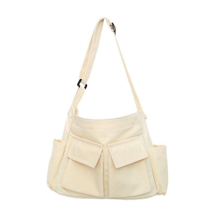 Multi-Pocket Casual Shoulder Bag Kalsten