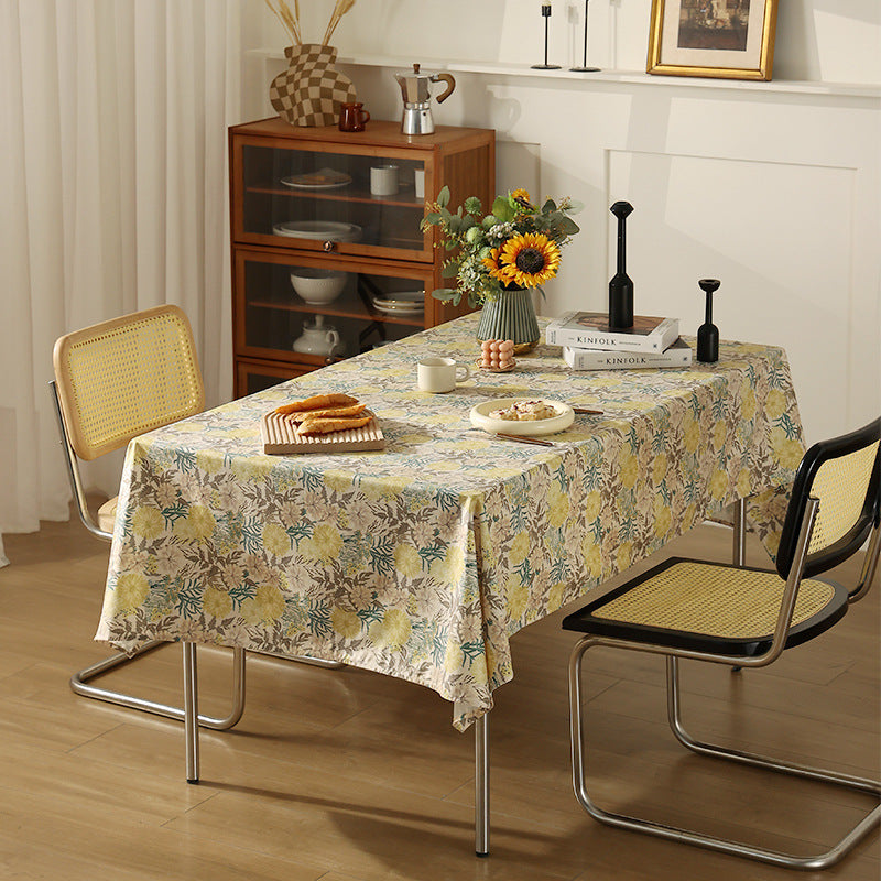 Rectangular tablecloth