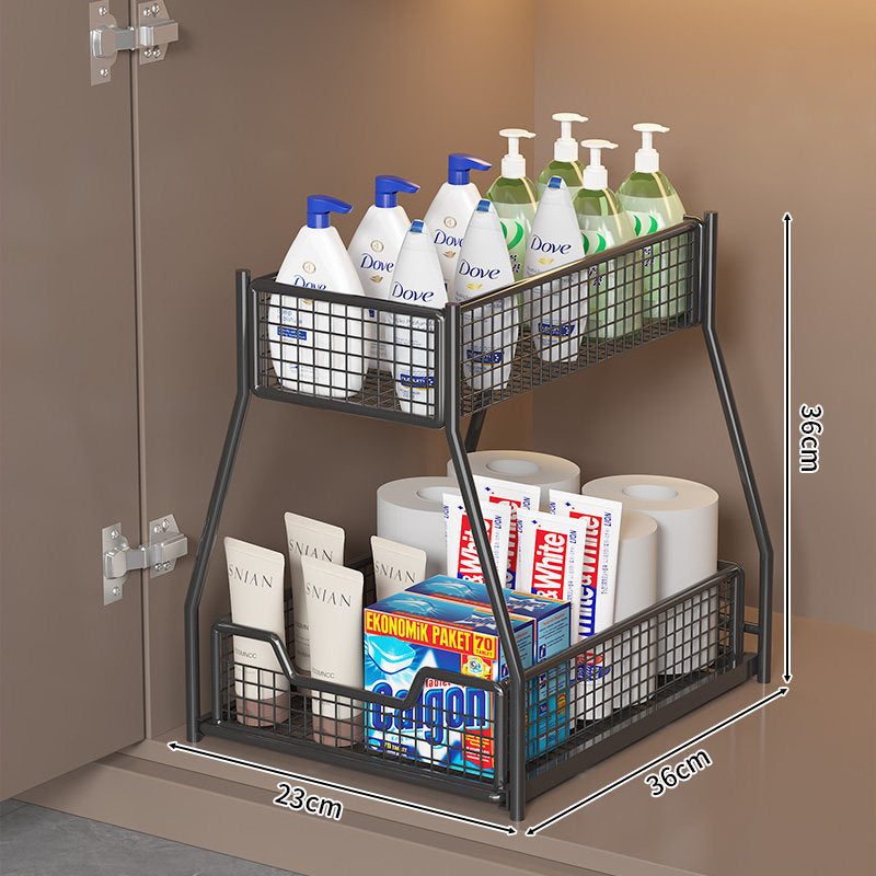 Two-Tier Under-Shelf Storage Organizer Kalsten