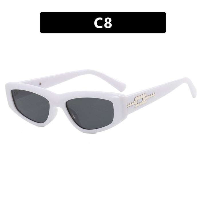 Women's stylish Cat-Eye sunglasses with transparent frame and cool lenses Kalsten