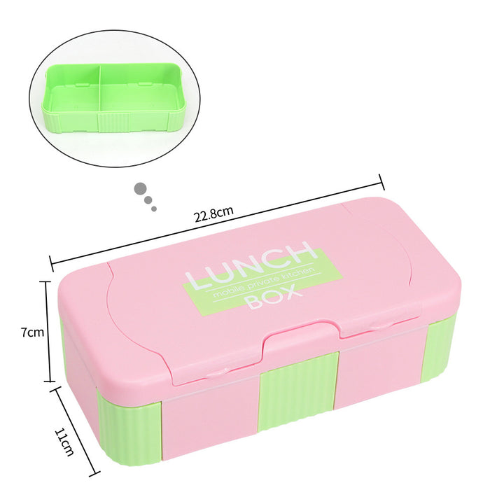Stylish Multi-Section Lunch Box