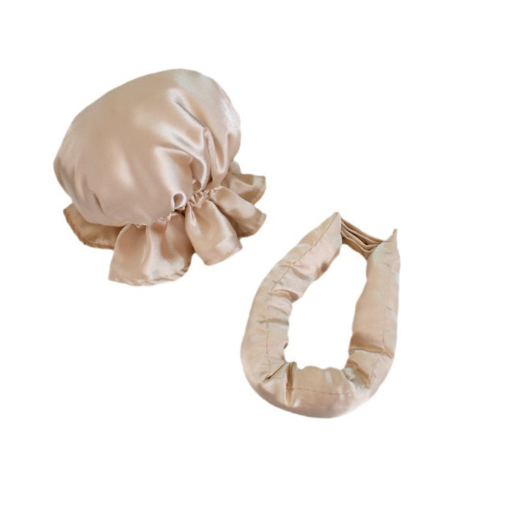 Luxurious Satin Hair Bonnet and Headband Set