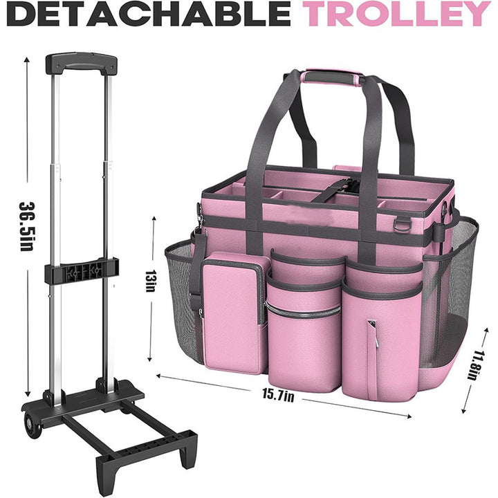 Multifunctional cleaning bag with roll and carry function Kalsten