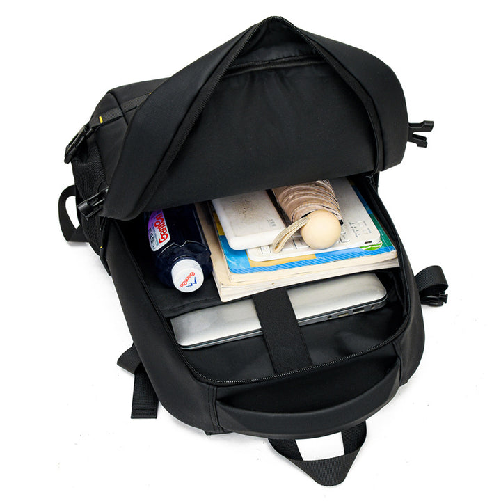 Modern backpack with multidimensional compartments and breathable back Kalsten