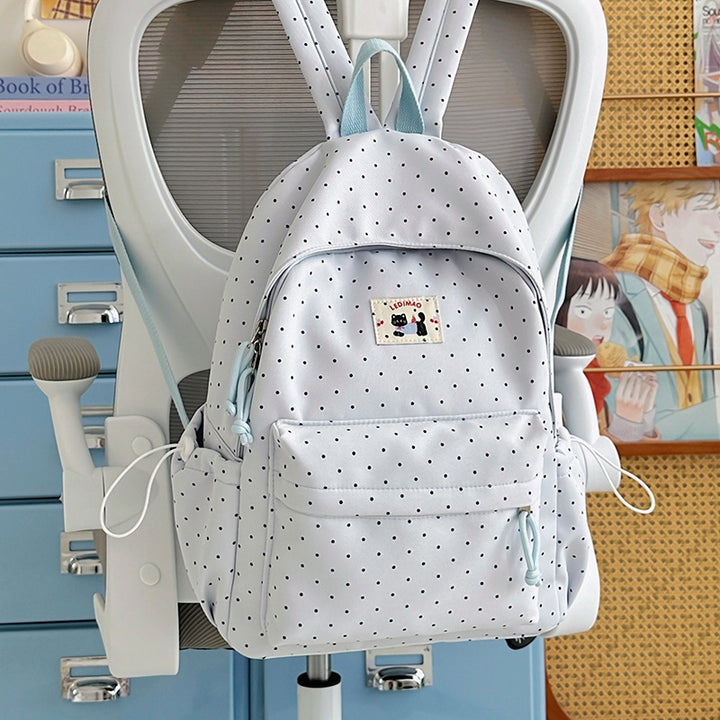 Cute Polka-Dot Backpack Kalsten
