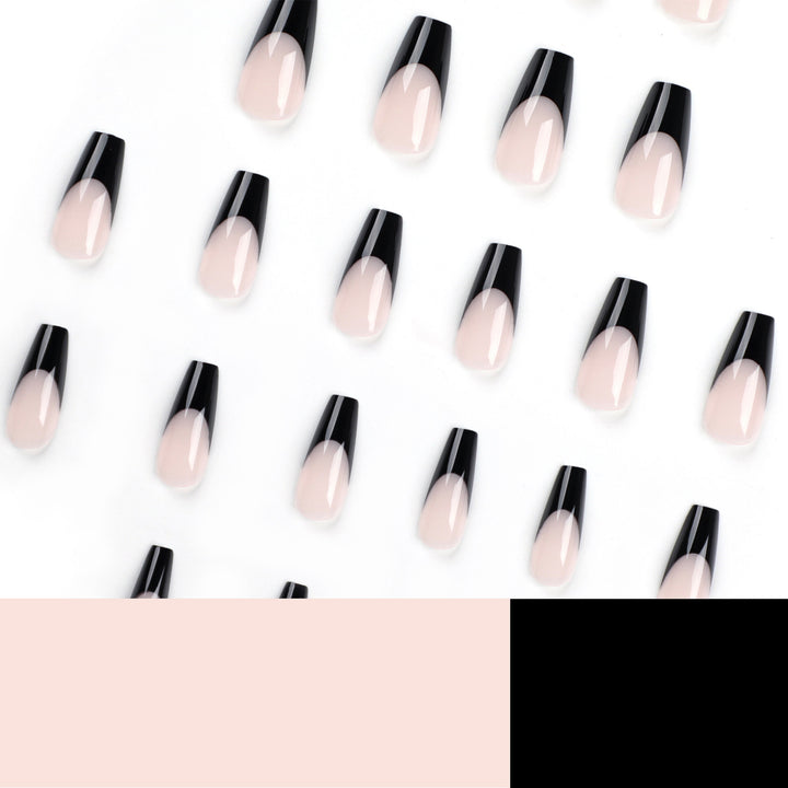 Elegant Gel Nails with trendy French Tip Kalsten