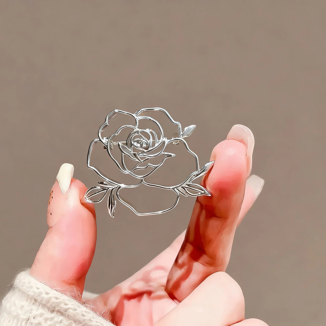 Elegant Rose Brooch Kalsten