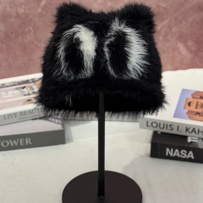 Cozy Faux Fur Cat Ears Beanie Kalsten