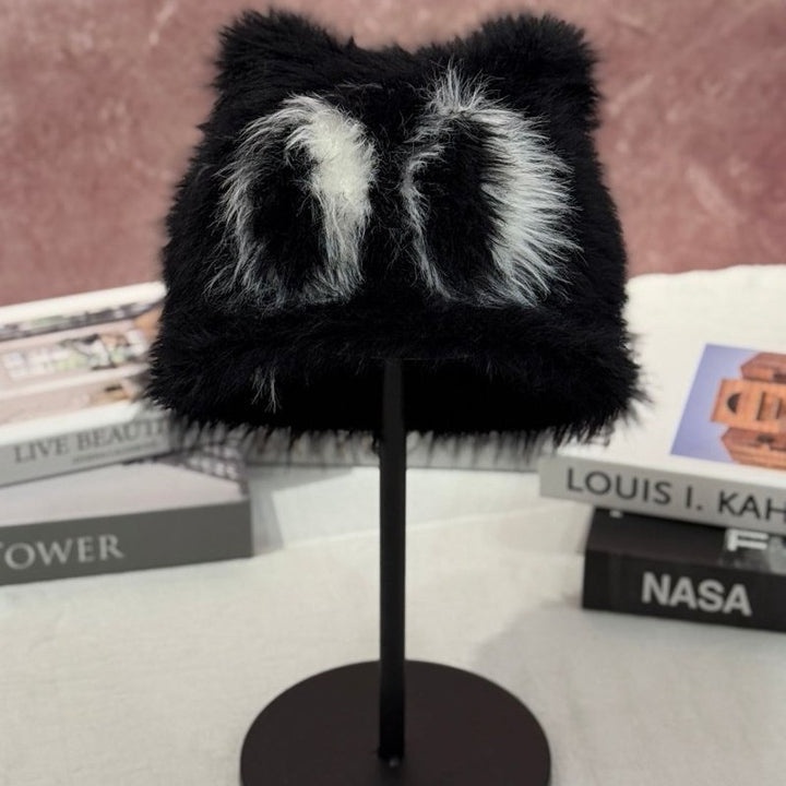 Cozy Faux Fur Cat Ears Beanie Kalsten