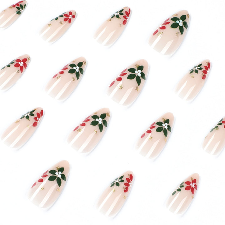 Artful Nail Art with Floral Accents Kalsten