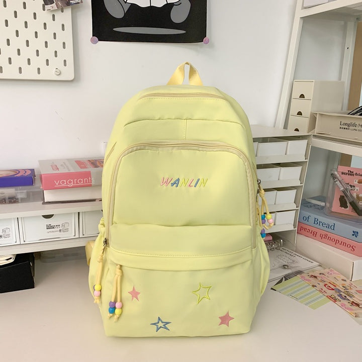 Playful Star-Embellished Backpack Kalsten