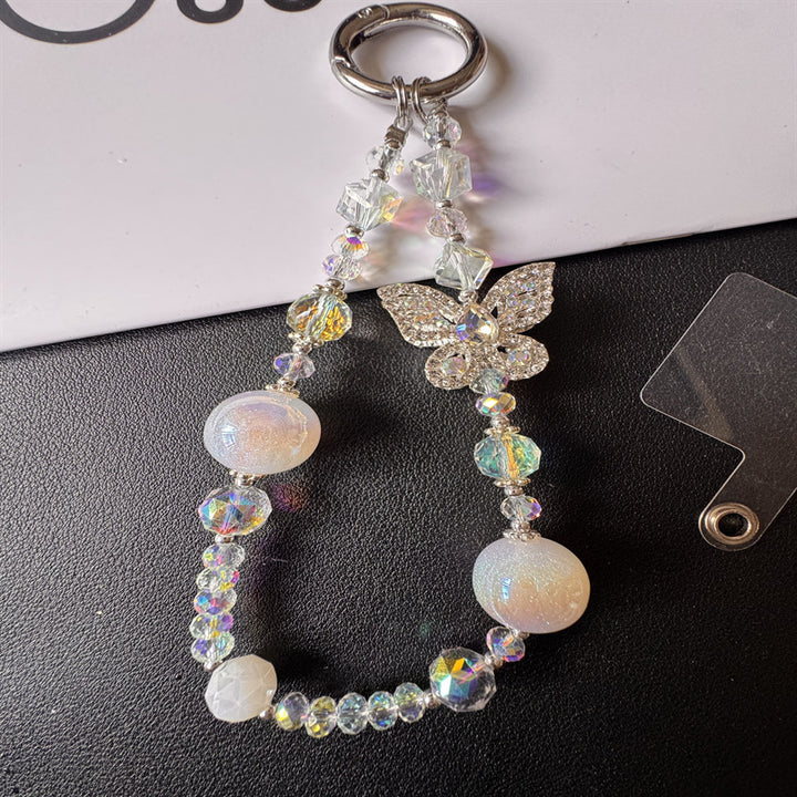 Sparkling Butterfly Charm Keychain Kalsten