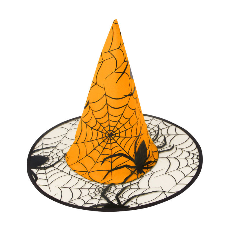 Halloween Themed Spider Web Costume Hat
