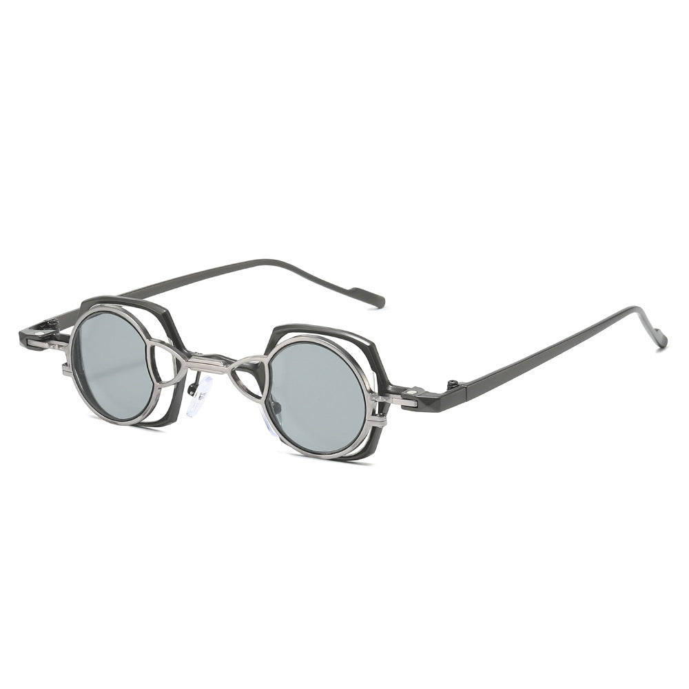 Futuristic Double-Lens Shield Sunglasses Kalsten