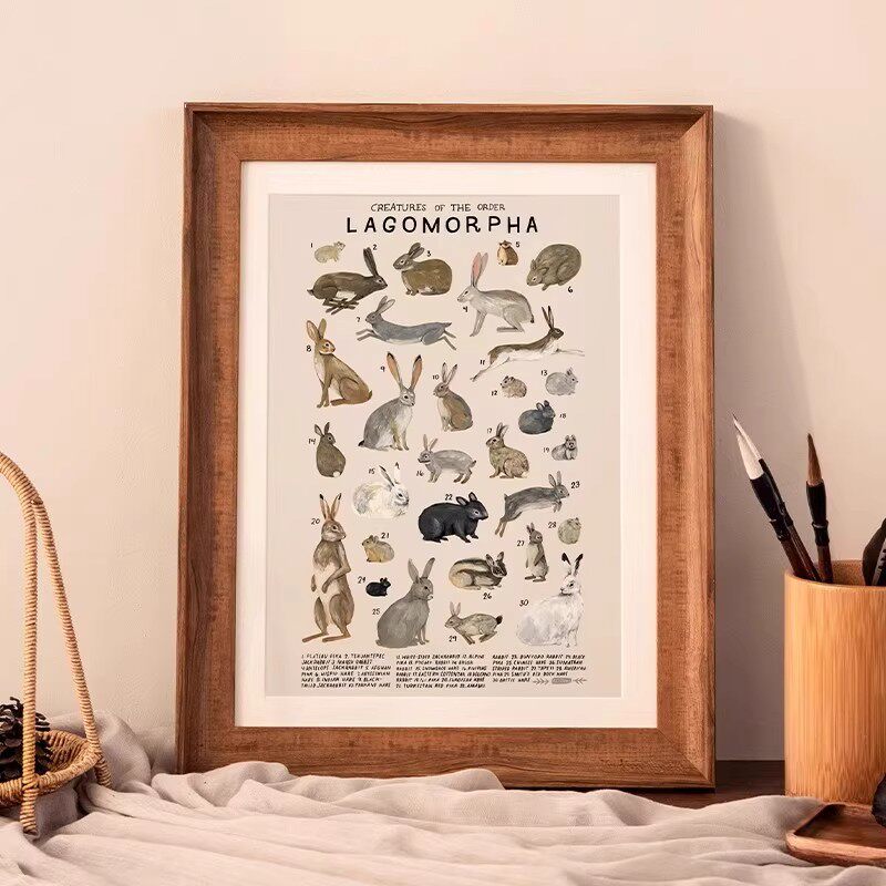 Artistic Framed Fashion Print for Wall Decor