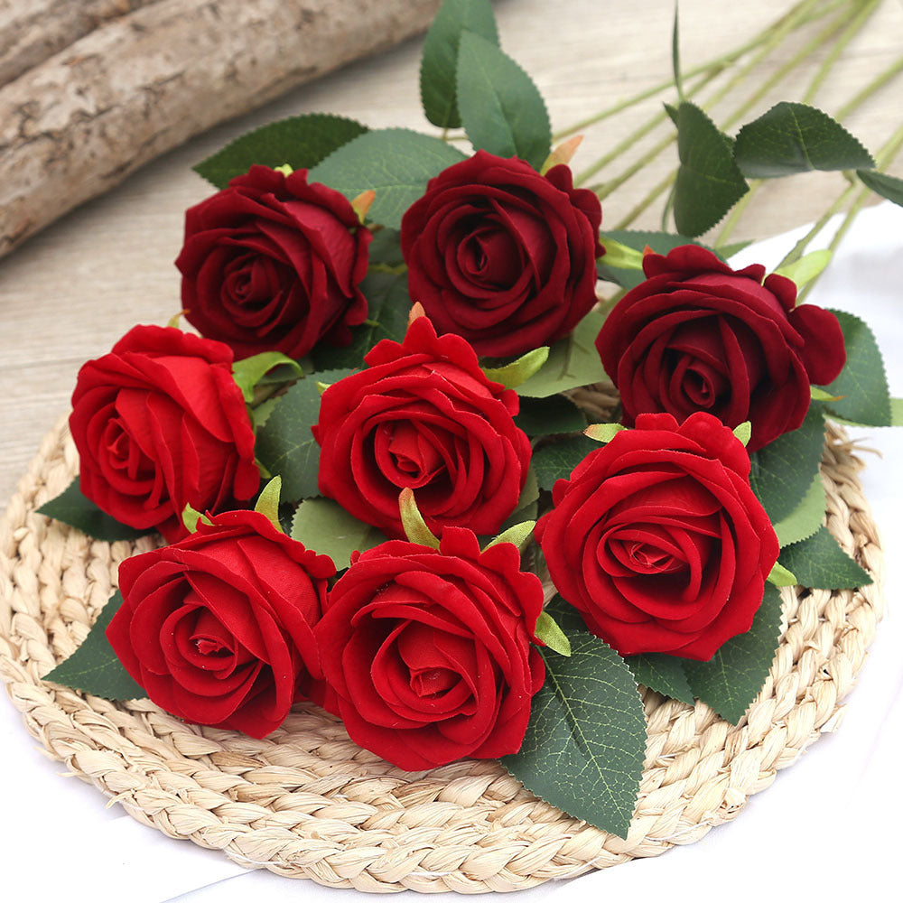 Realistic Faux Rose Bouquet