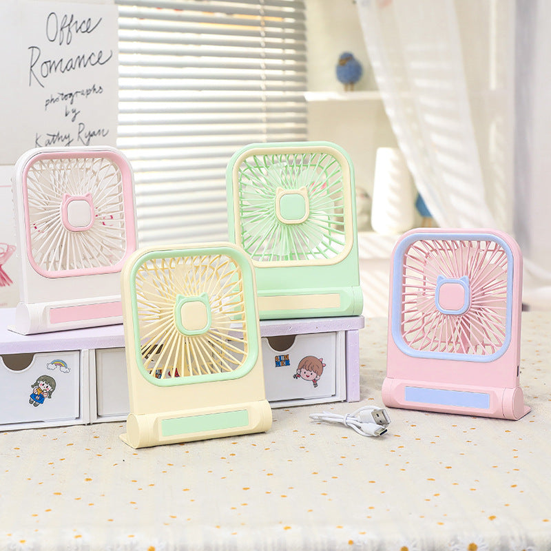 Women's portable mini fan with charming cat design Kalsten