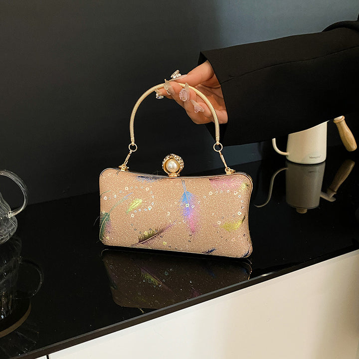 Glittery Evening Clutch Bag Kalsten
